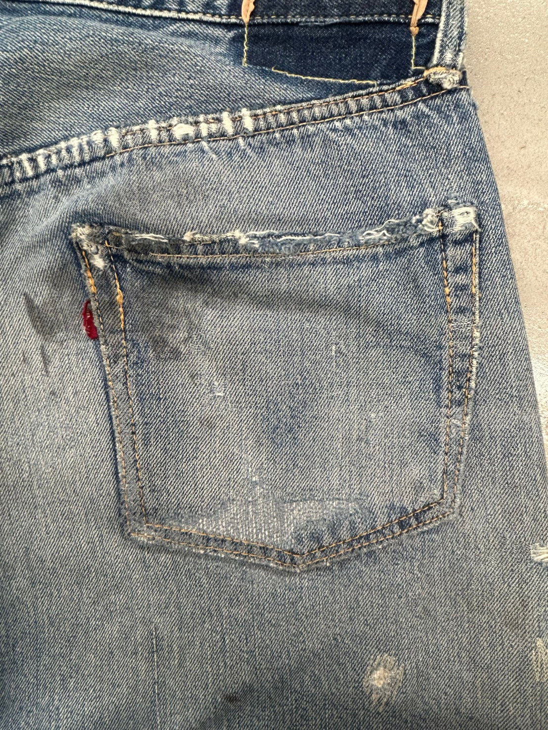 60s' LEVI'S 501XX デニムパンツ　W34 ボタン裏刻印L 足長R