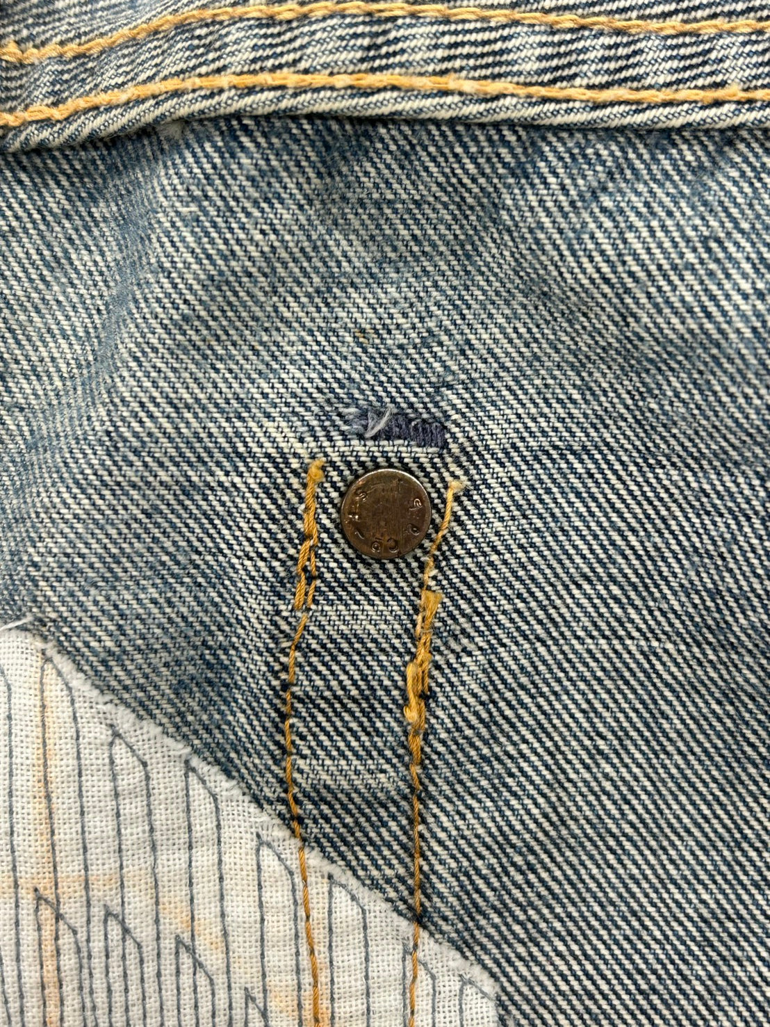 60s' LEVI'S 501XX デニムパンツ　W34 ボタン裏刻印L 足長R