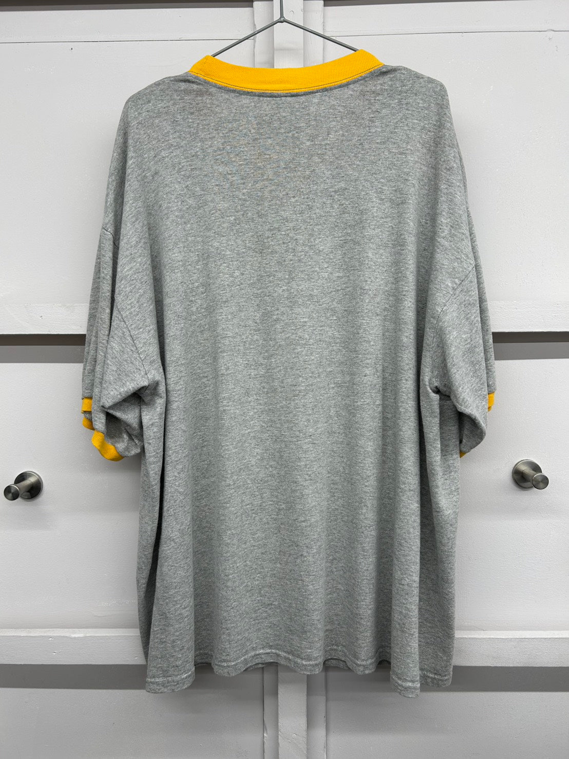 【USED】90s' FedEx Trade Networks リンガー（トリム）　Tシャツ