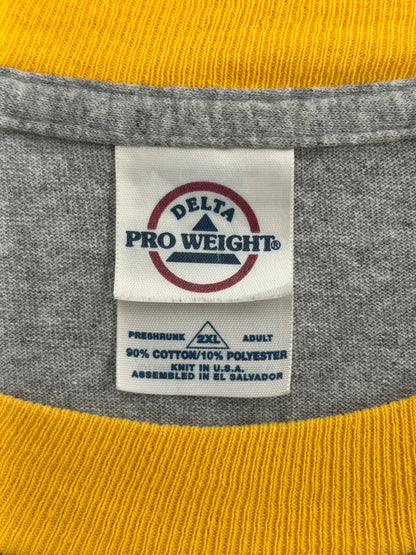 【USED】90s' FedEx Trade Networks リンガー（トリム）　Tシャツ