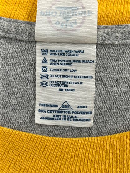 【USED】90s' FedEx Trade Networks リンガー（トリム）　Tシャツ