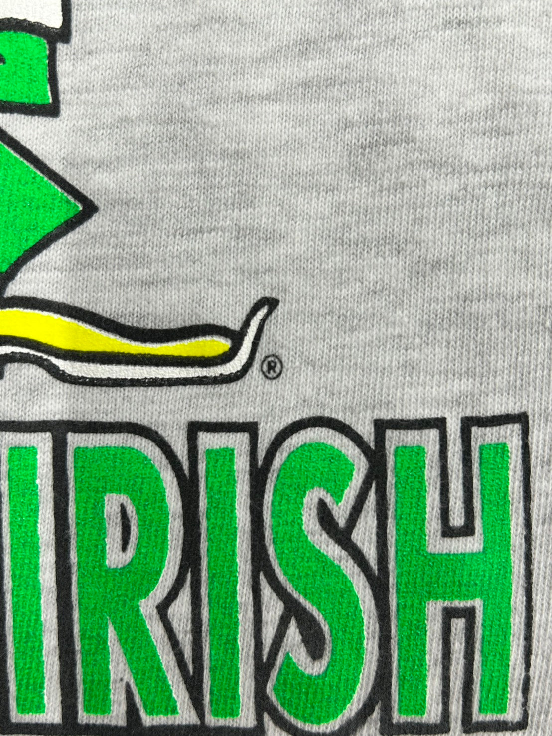 【USED】90s' Champion製 University of Notre Dame FIGHTIN' IRISH カレッジ Tシャツ