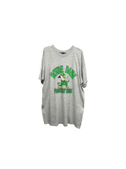 【USED】90s' Champion製 University of Notre Dame FIGHTIN' IRISH カレッジ Tシャツ