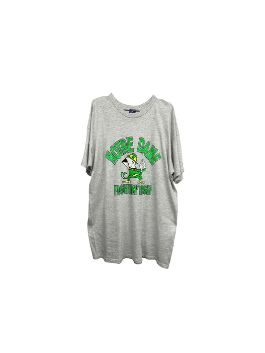 【USED】90s' Champion製 University of Notre Dame FIGHTIN' IRISH カレッジ Tシャツ