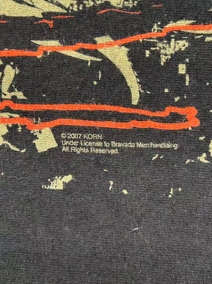 【USED】’07 Korn プリント Tシャツ